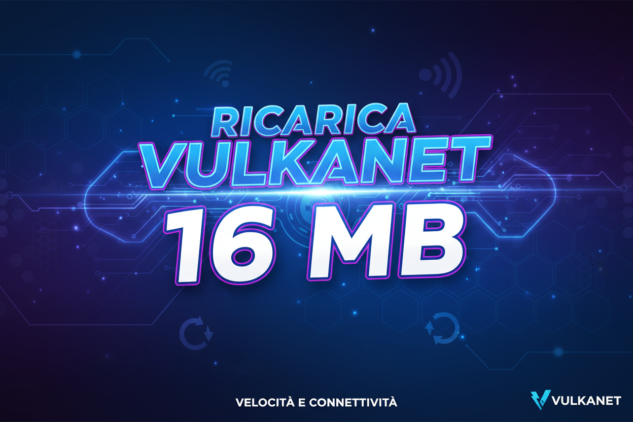 RICARICA VULKANET 16MB