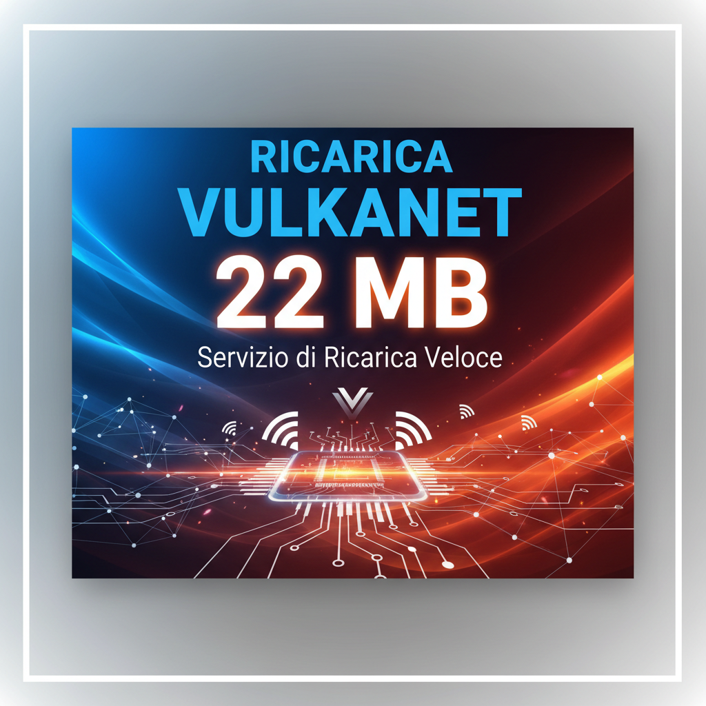 RICARICA VULKANET 22MB