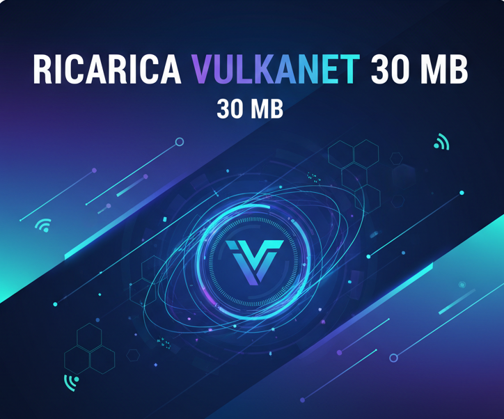 RICARICA VULKANET 30MB